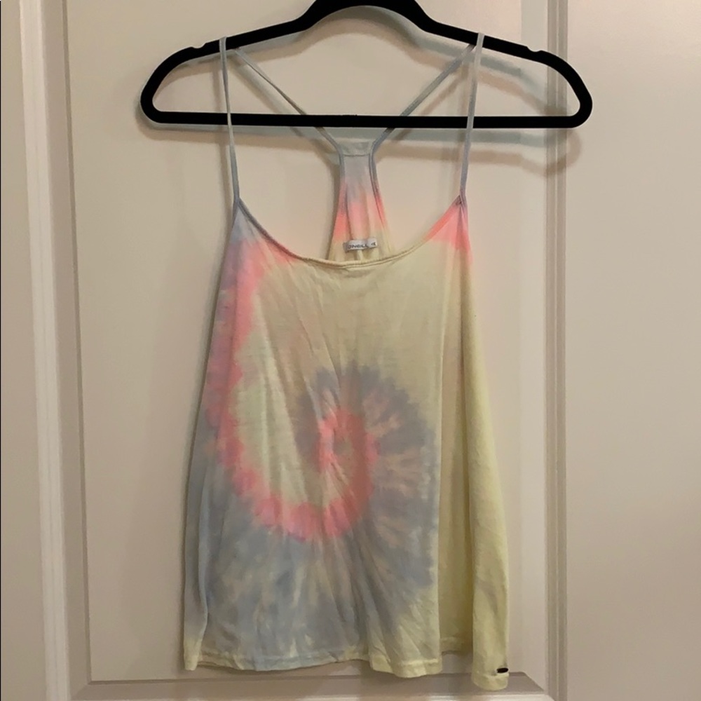 Tie dye O’Neill tank